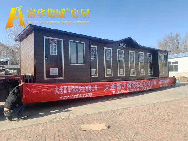 朝阳富华恒润实业承接新疆博湖县生态公厕项目